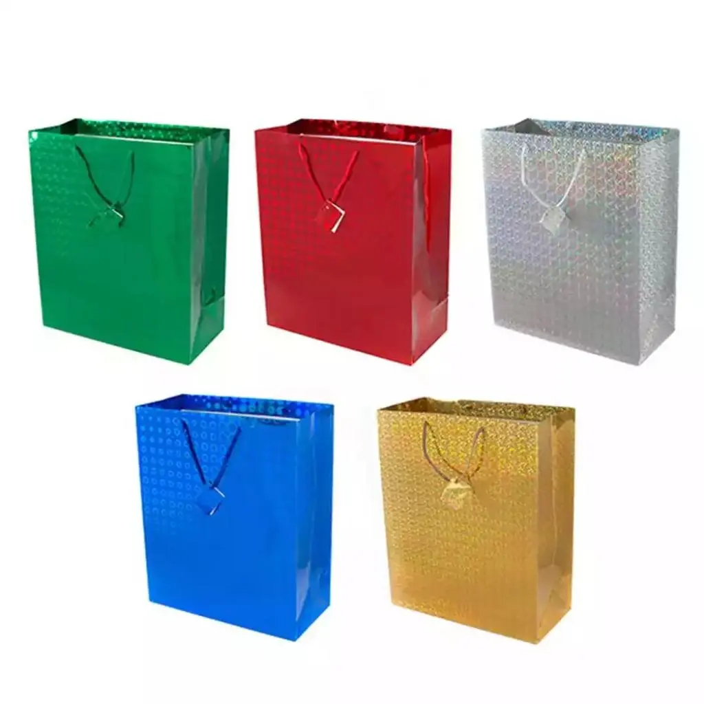 [ENC515ACC] Bolsa Regalo Holográfica Pequeña (S) 18X21