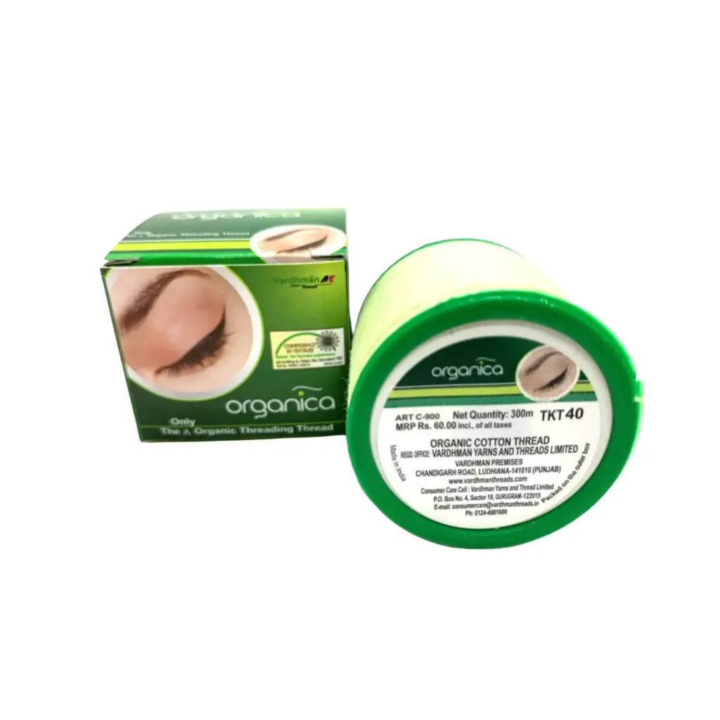 Hilo Orgánico Para Depilación De Cejas 300m