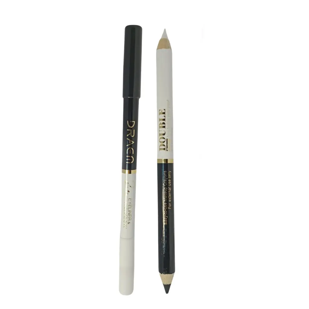 Lapiz Jumbo 2 en 1 Blanco y Negro Draem