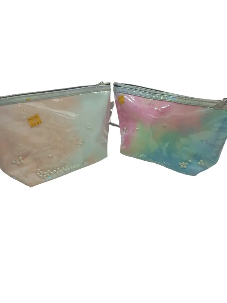 Cosmetiquera Peluche con Perlas