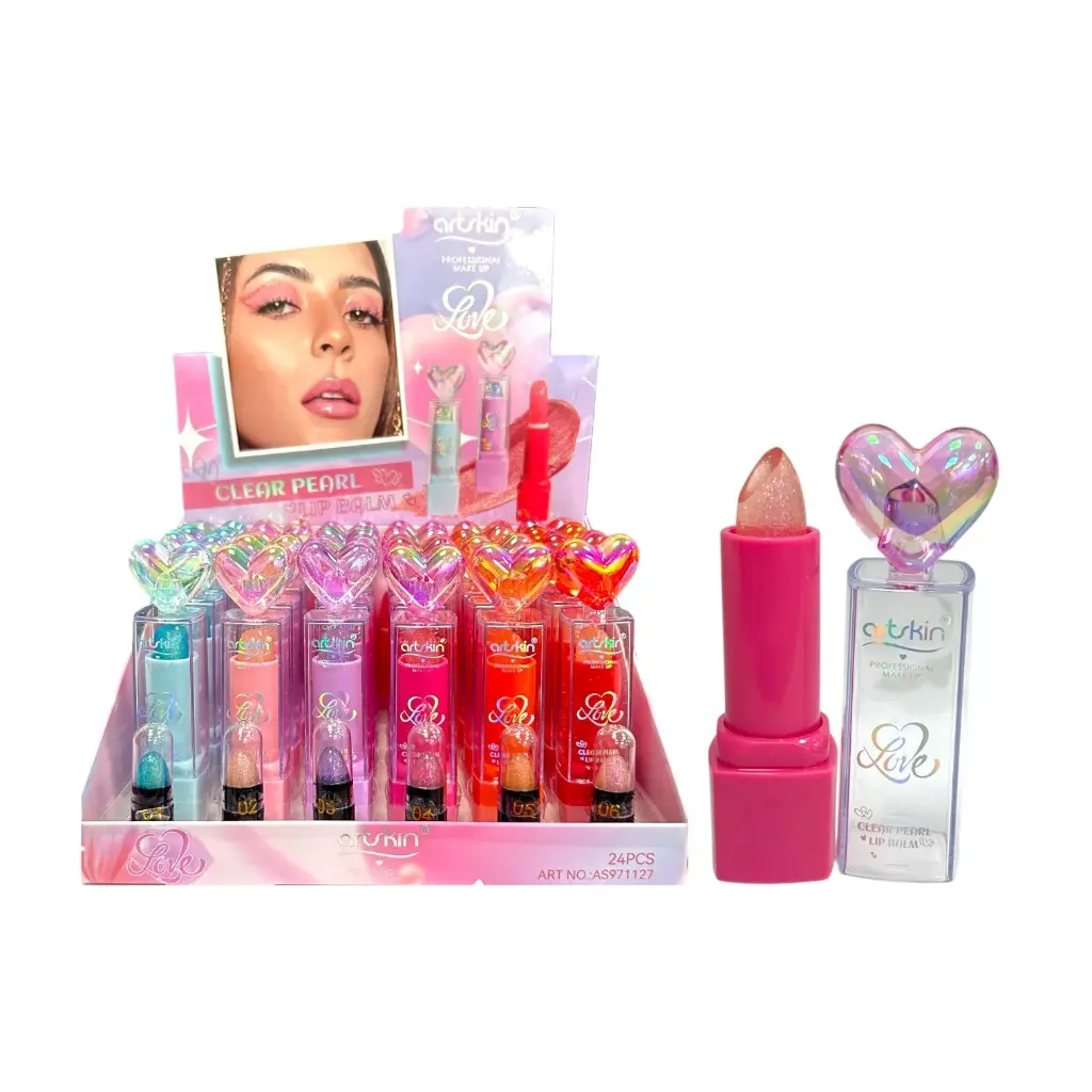 Bálsamo Mágico En Barra Escarchado Love Clear