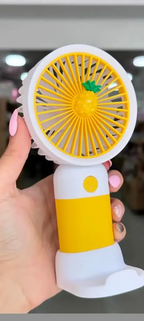 Mini Ventilador De Mano Frutal