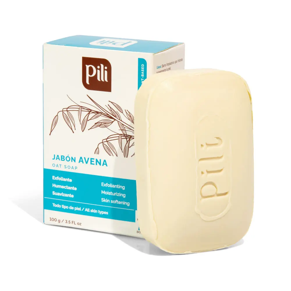 Jabón en Barra Pili Avena