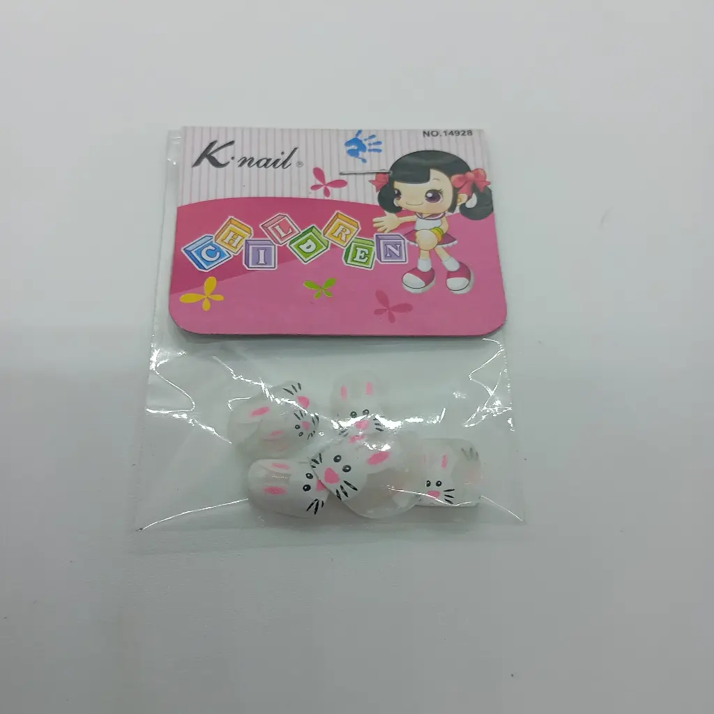 [14929] Uñas Postizas Decoradas Niña K´Nail