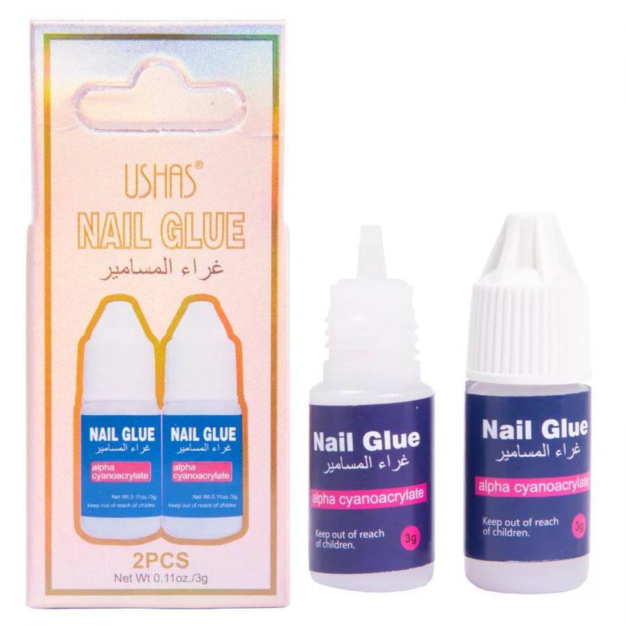 [ENC0000000000075UÑA] Pegante Para Uñas Postizas x2 Ushas