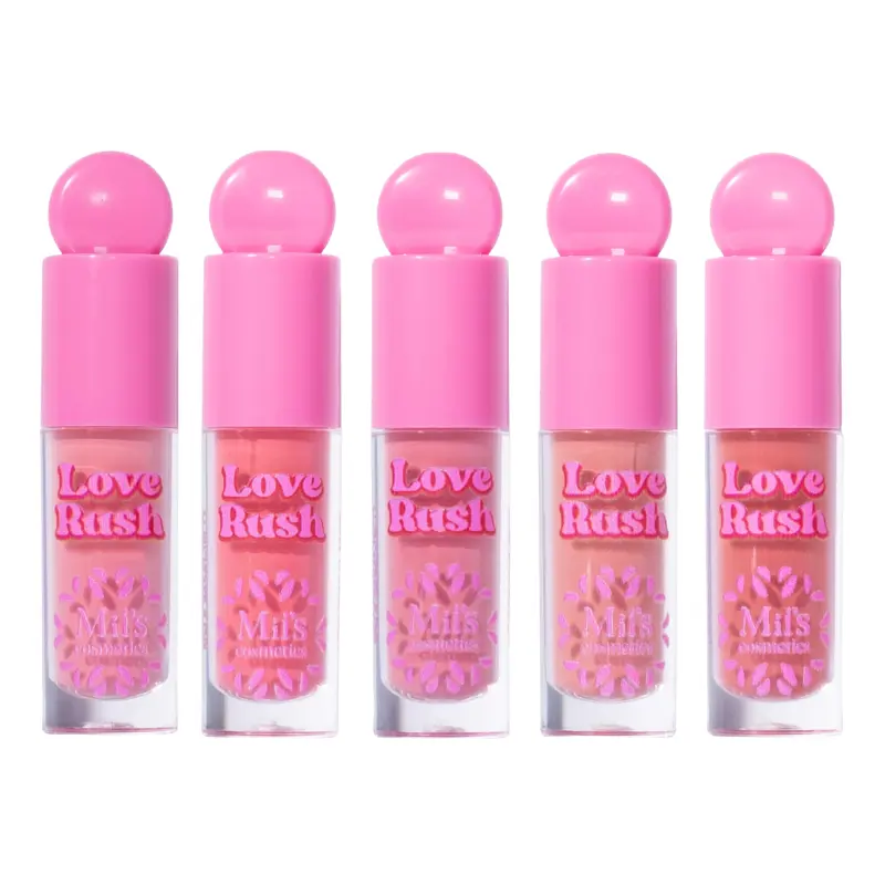 Rubores Mini Líquidos Love Rush Miis Cosmetics