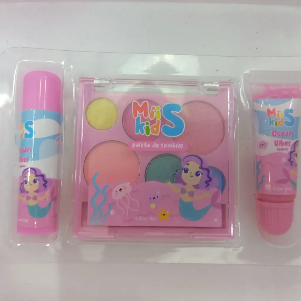 Set De Maquillaje Para Niñas Ocean Vibes Miis Kids