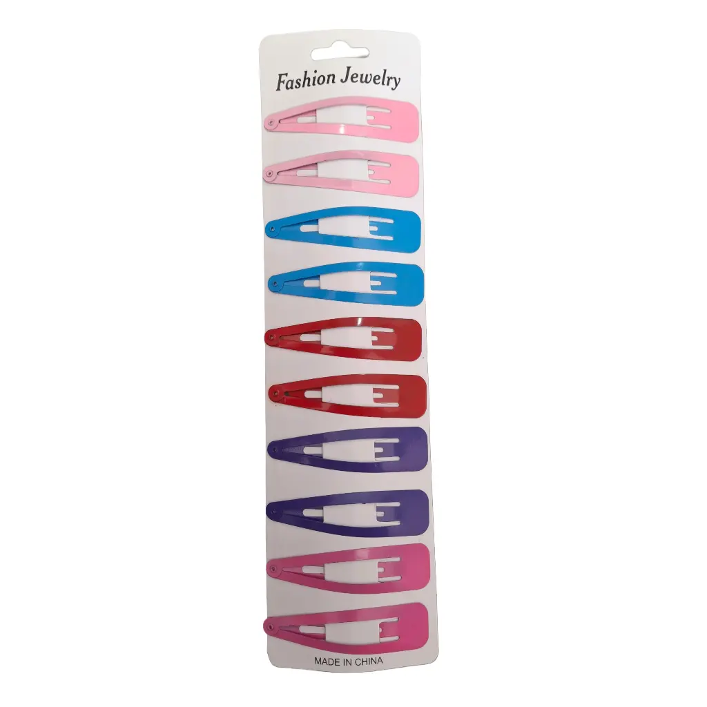 Pinzas Cucaracha Grande x Par Fashion Jewelry Colores