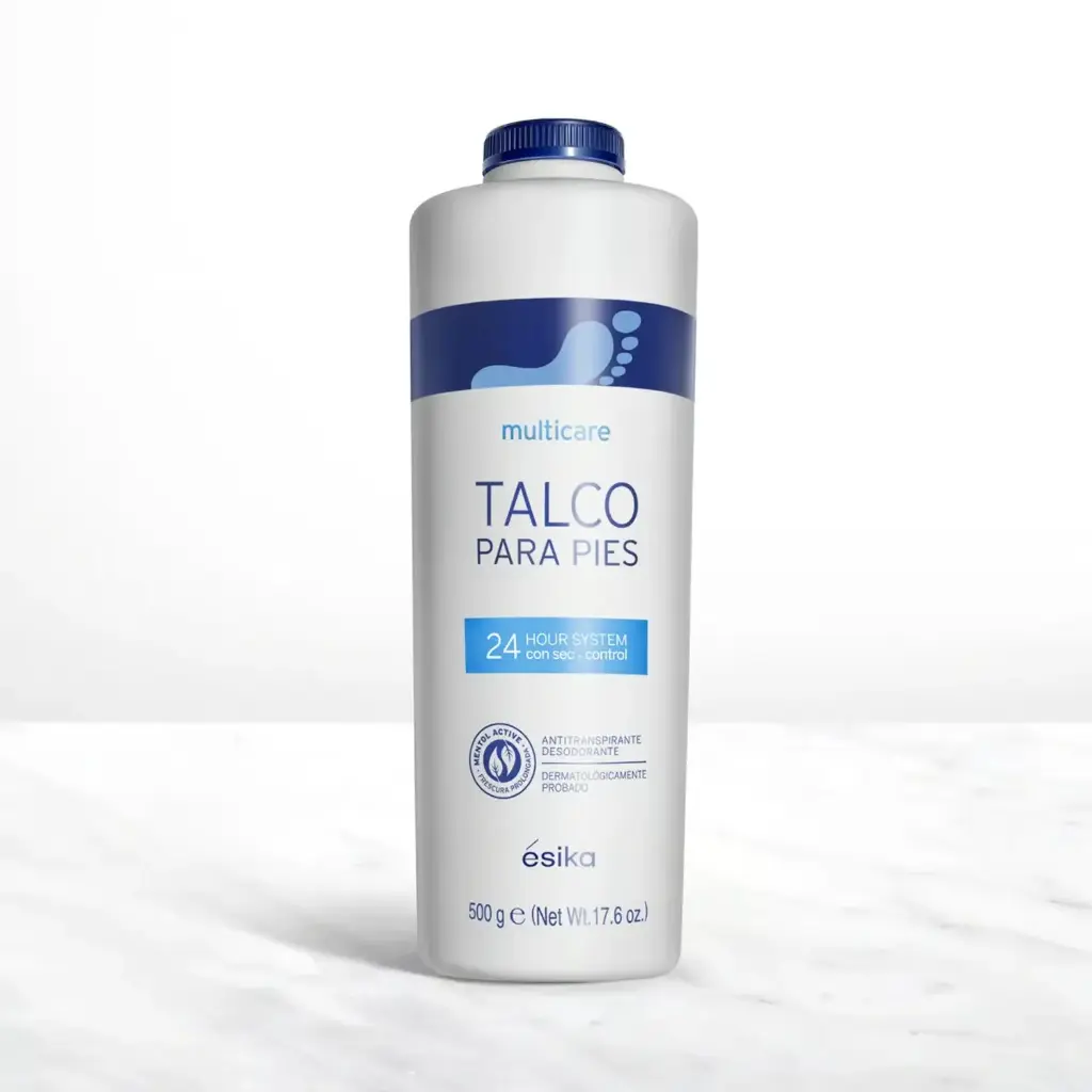 Talco Para Pies Multicare 500g