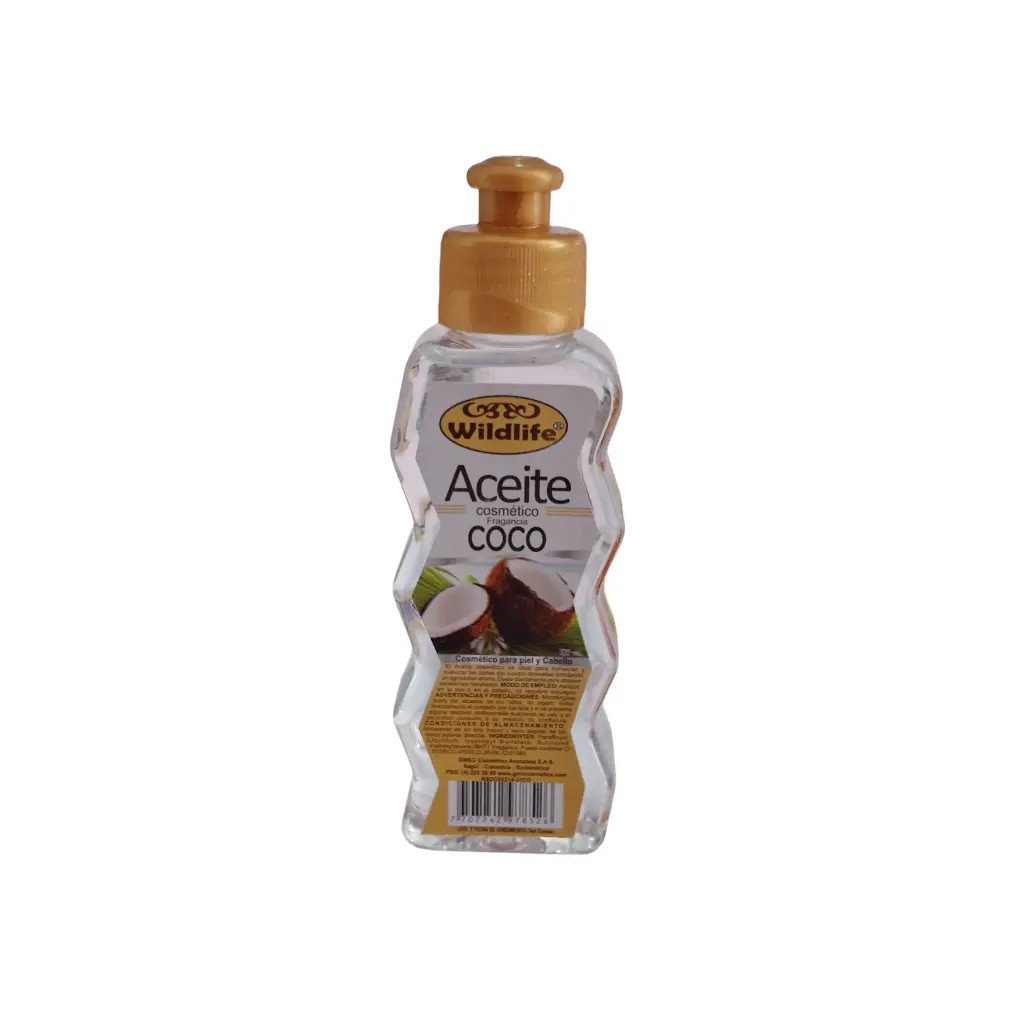 [ENC0000000000636COR] Aceite Cosmetico Coco Wildlife 100ml