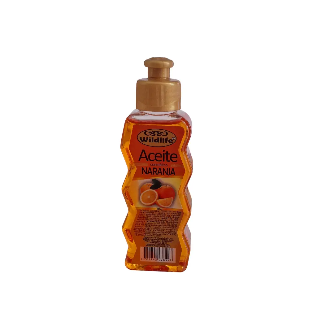 [ENC0000000000637COR] Aceite Cosmetico Naranja Wildlife 100ml