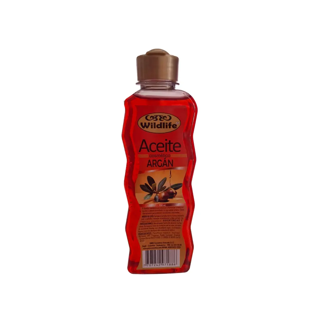 Aceite Cosmetico Argan Wildlife 250ml