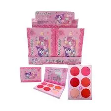 Paleta De Sombras Kuromi Y Melody 6 Tonos