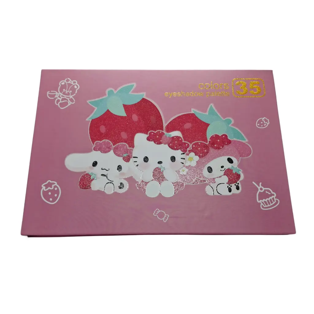 Paleta De Sombras Sairo Hello Kitty 35 Tonos