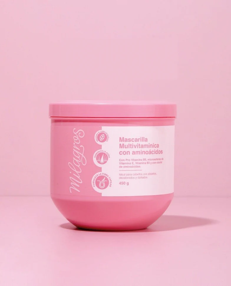 [7708075180766] Mascarilla Multivitamínica Con Aminoácidos Milagros 450 g