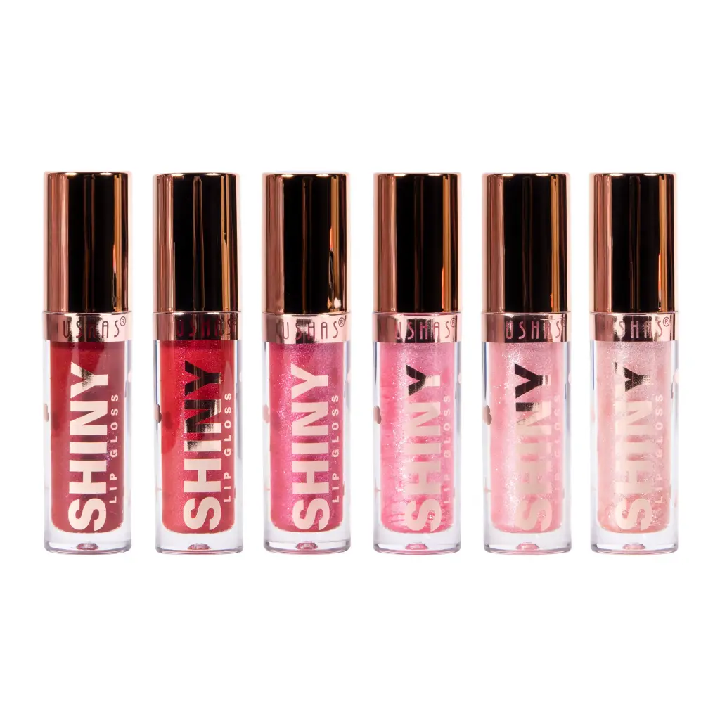 Lip Gloss Shiny Glitter Ushas (01)