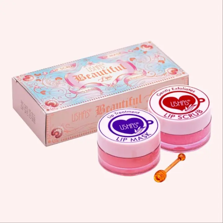 Beautiful Lips Exfoliante y Bálsamo para Labios Ushas