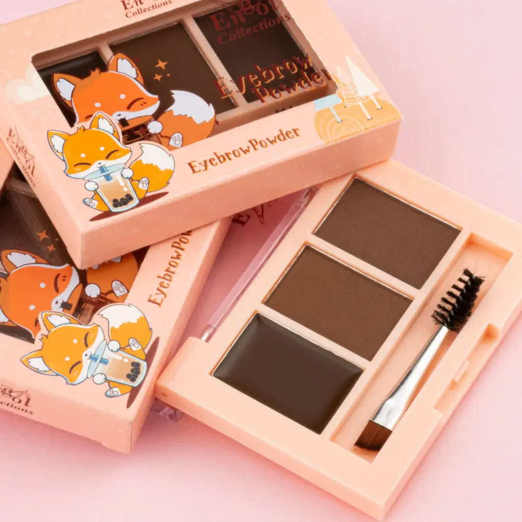 Sombra Cejas 3 en 1 con Pincel Zorro Engol