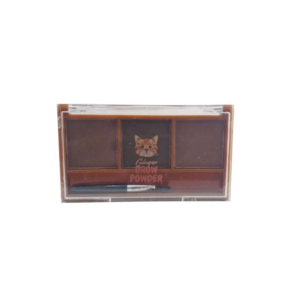 Sombra Cejas 3 en 1 con Pincel Gato Wardabeauty
