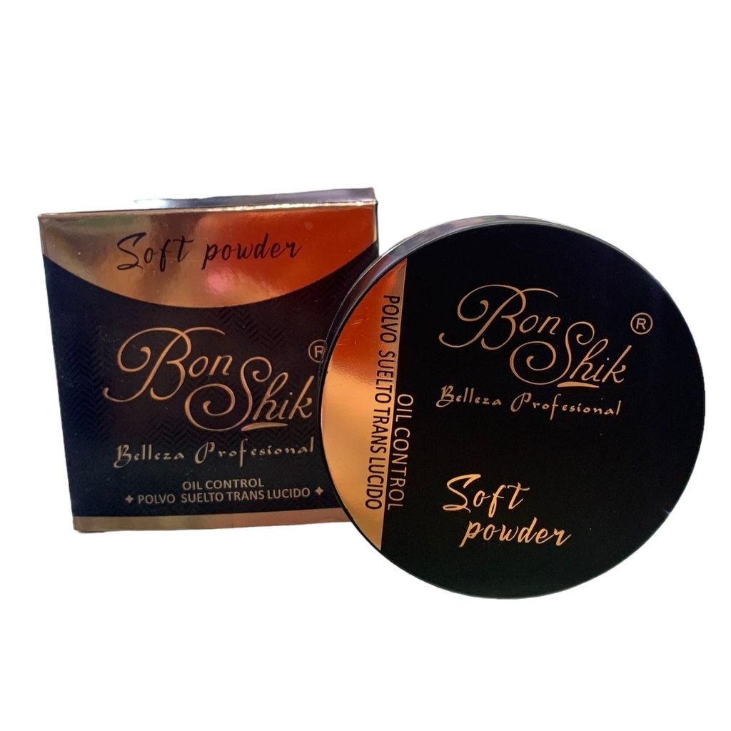 Polvos Sueltos Oil Control Traslucidos Bon Shik