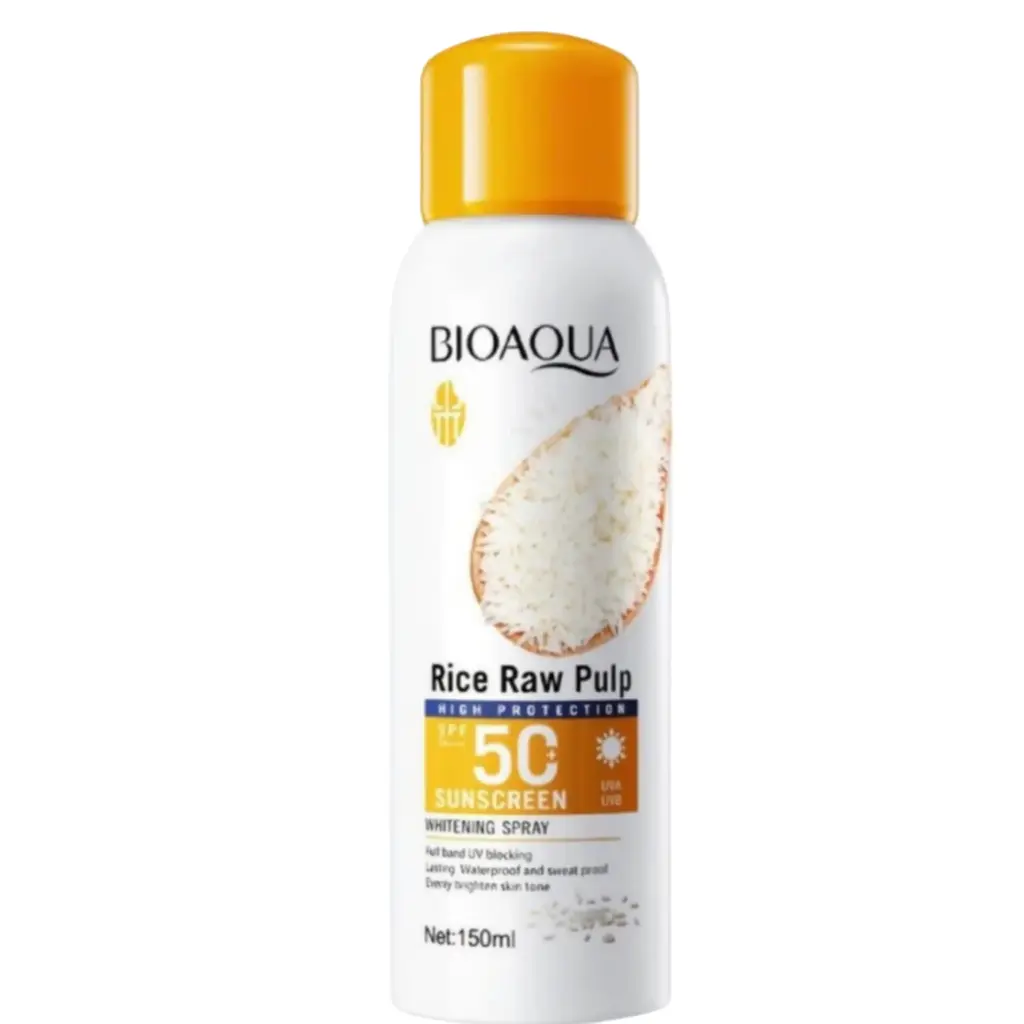 Bloqueador Bioaqua De Arroz En Aerosol 150Ml