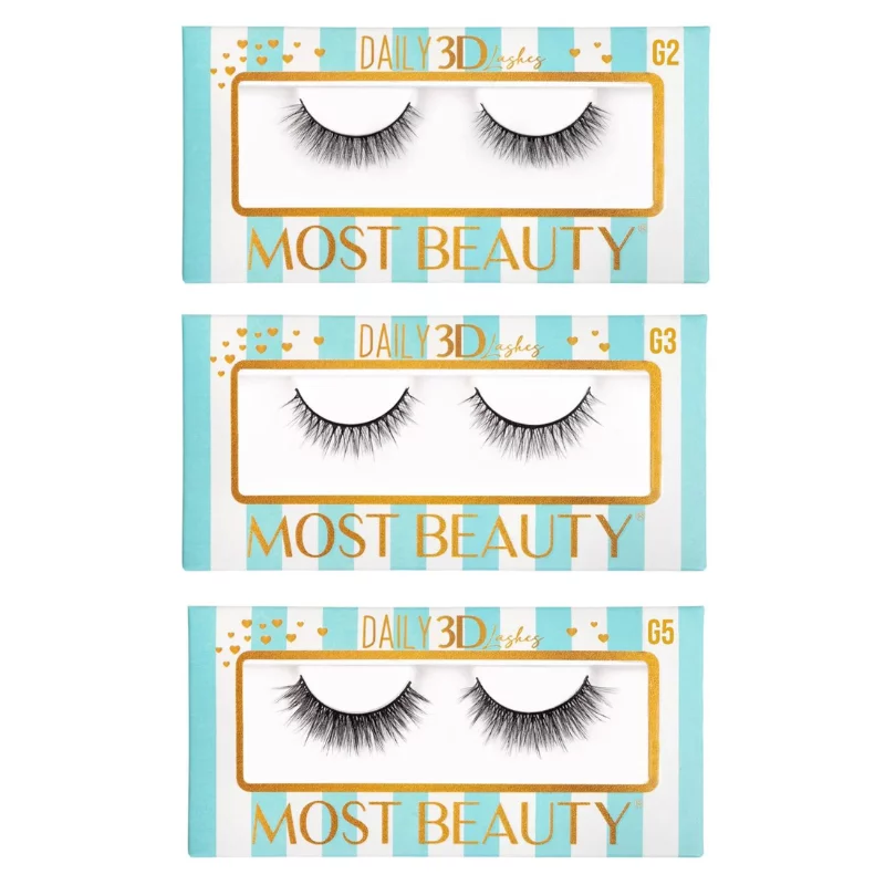 Pestañas Daily 3D Enteras Most Beauty (G2)