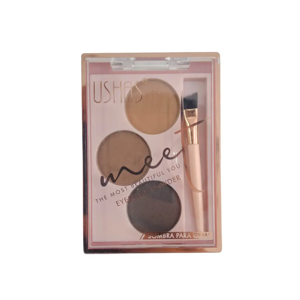Sombras Cejas Meet Ushas x3 Tonos