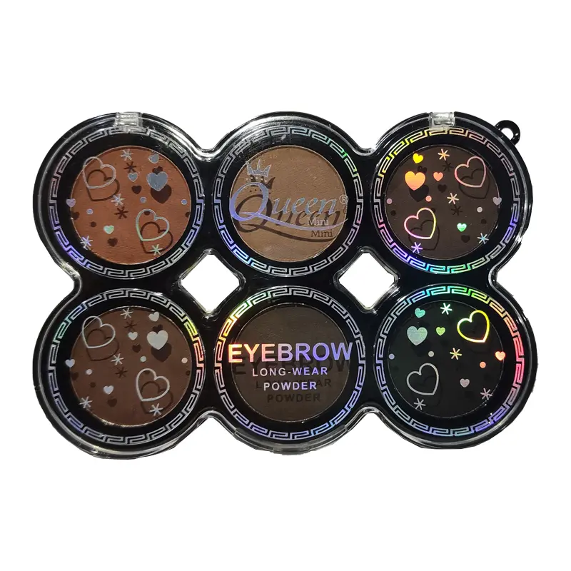 Sombras Para Cejas x6 Quenn