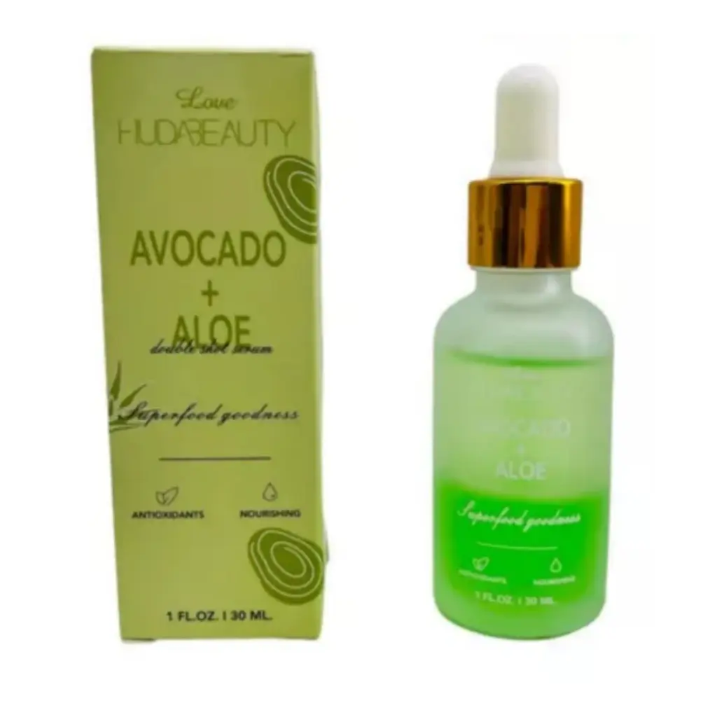 Serum Avocado Aloe Vera Huda Beauty