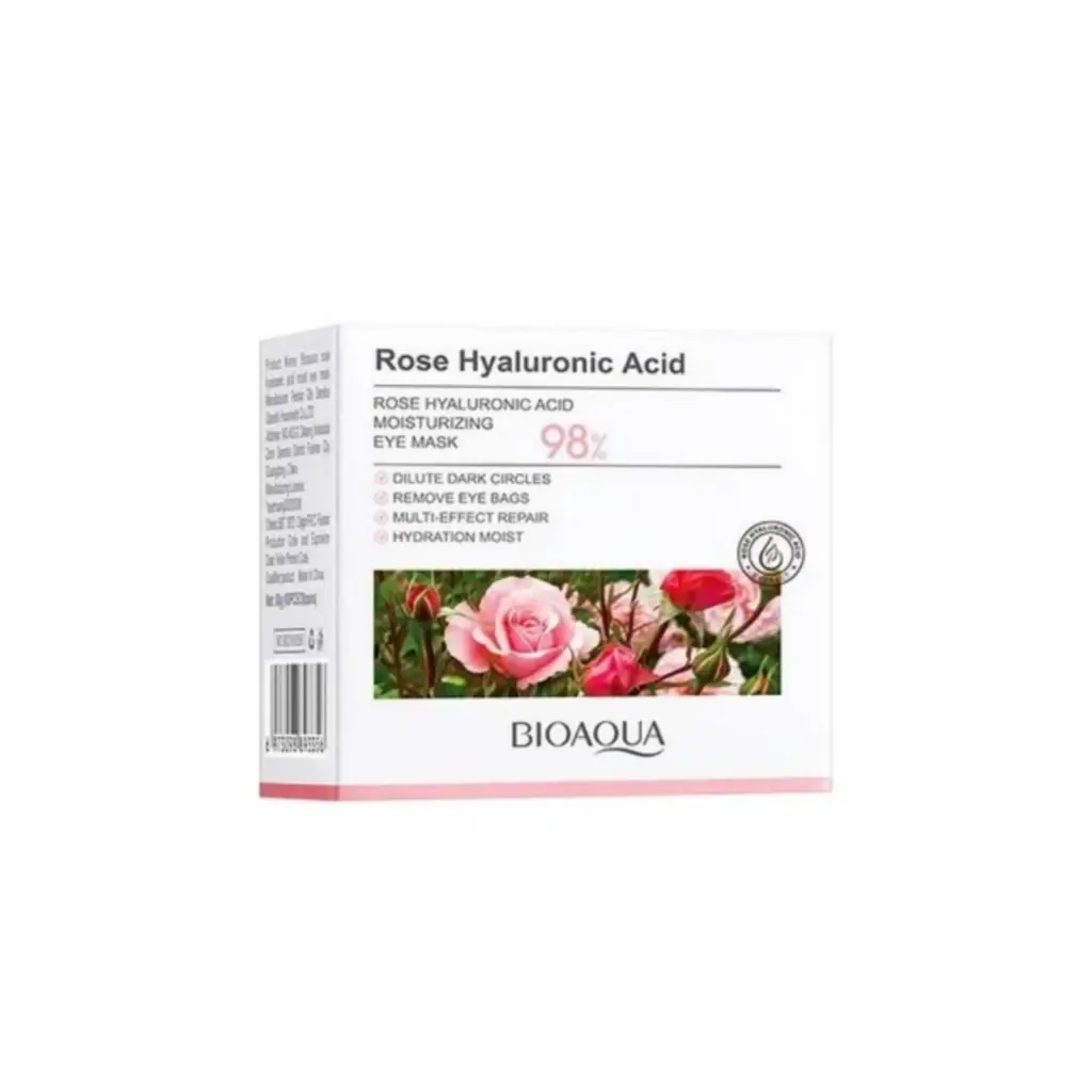 Crema Hidratante De Rosas Con Ácido Hialurónico Bioaqua 50G