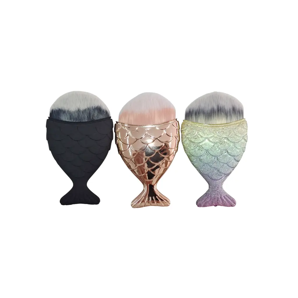 Brocha Mini Sirena Para Base