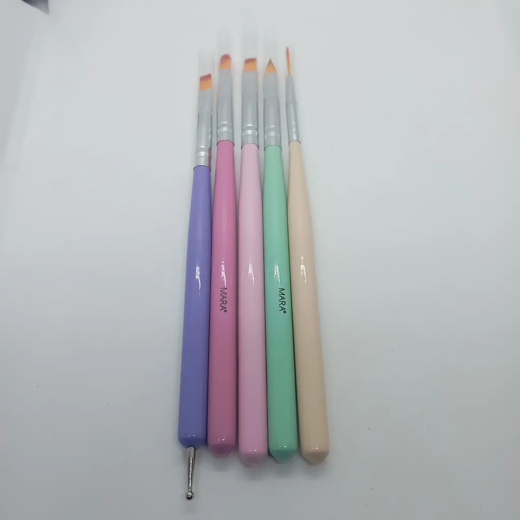 Kit de Pinceles Para Uñas x 7