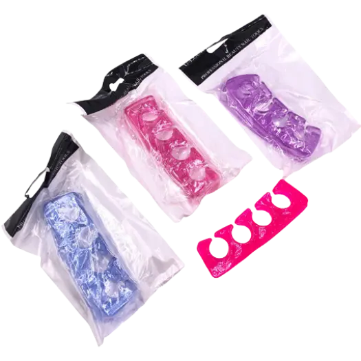 [1688] Separador De Dedos Silicona Par