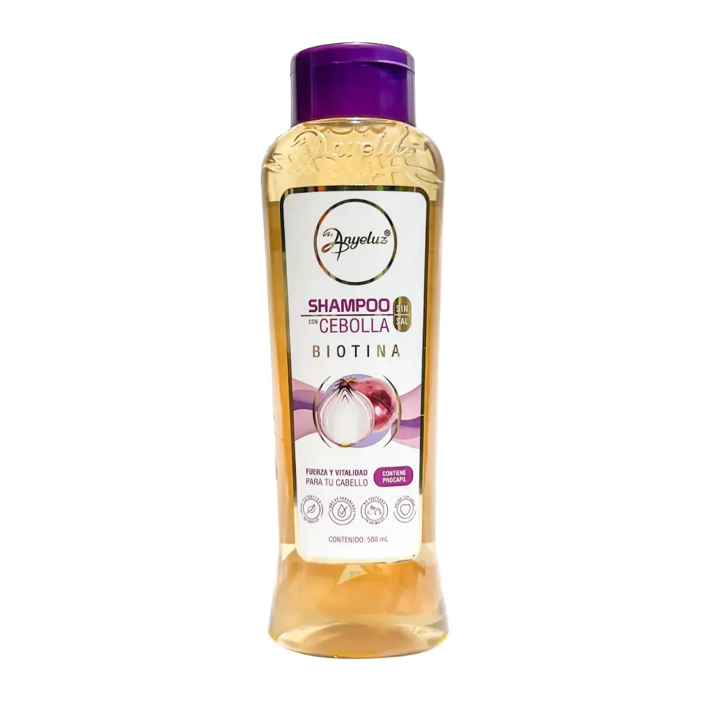 [7709022735190] Shampo De Cebolla Anyeluz 500 ml