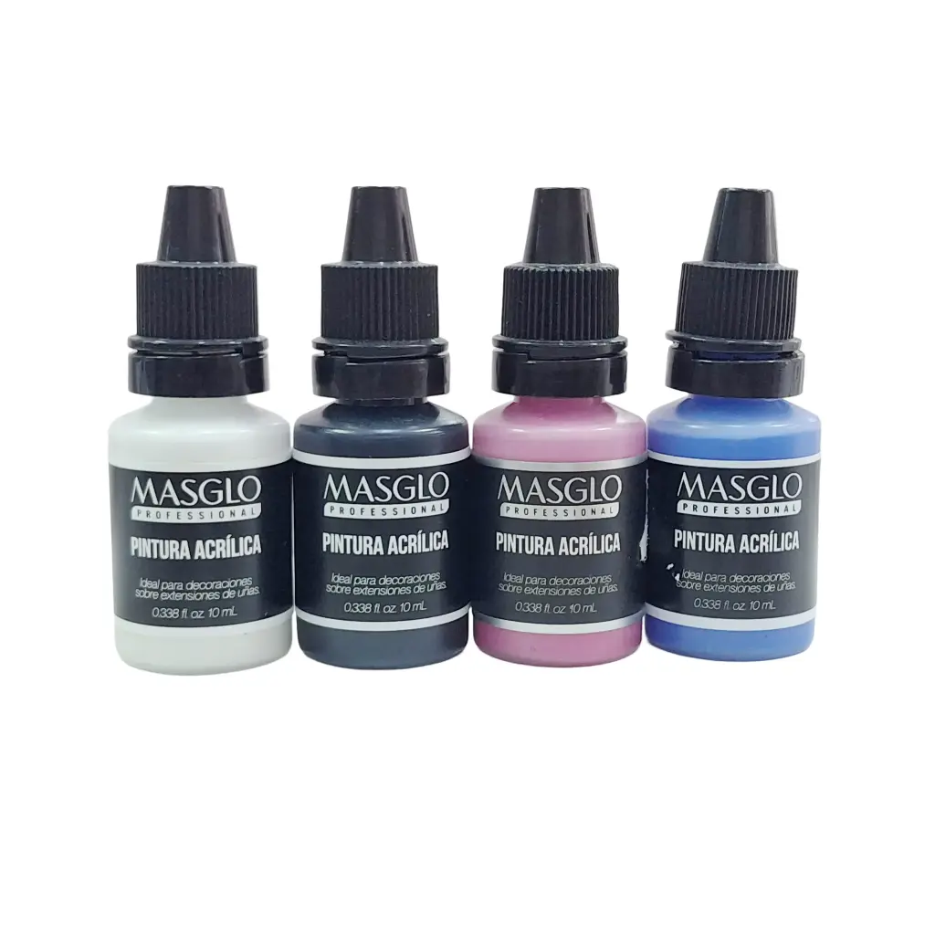 Pintura Acrílica Uñas Masglo 10 ml