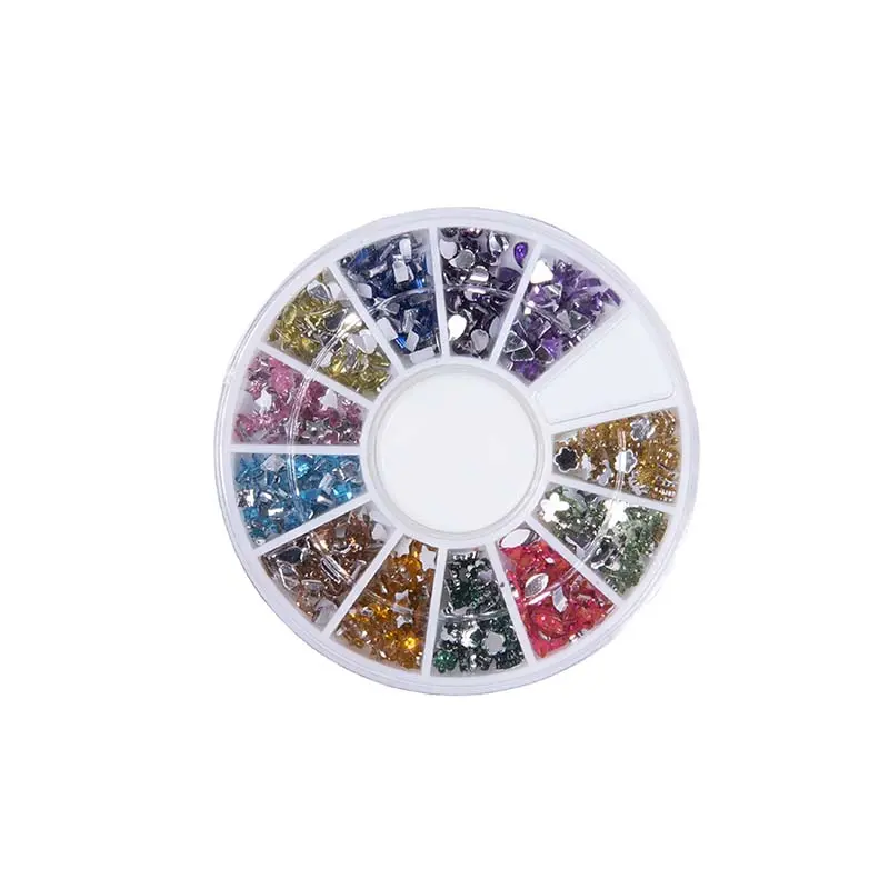 [ENC0000000000298UÑA] Piedras Para Decorar Uñas Ruleta