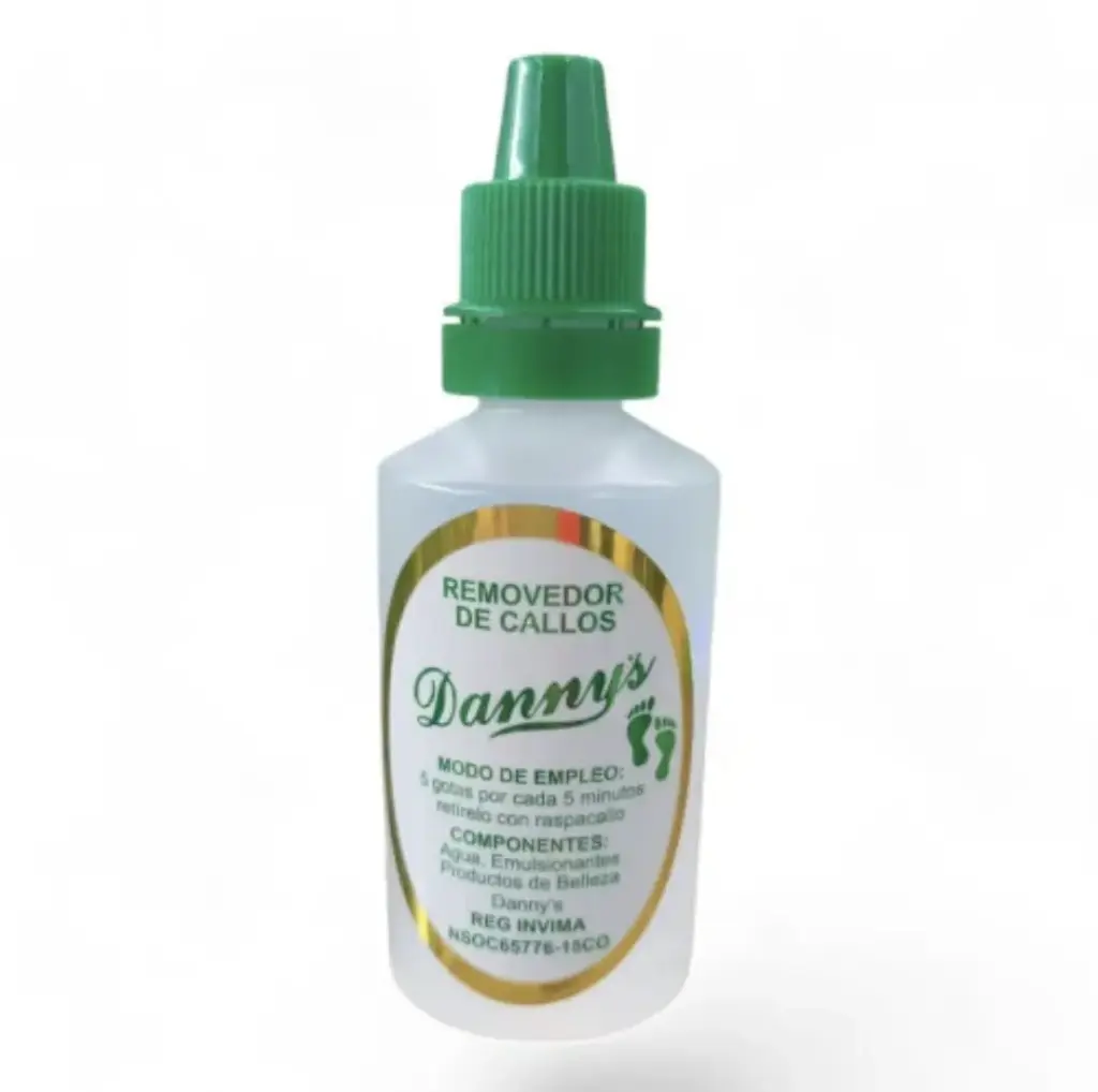 [ENC0000000000316UNA] Removedor De Callos Pequeños 60ml Dannys 