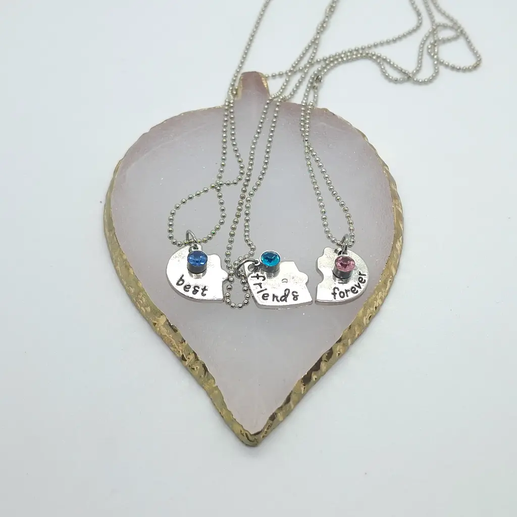 Cadenas Best Friends Forever x3 Fashion Jewelry