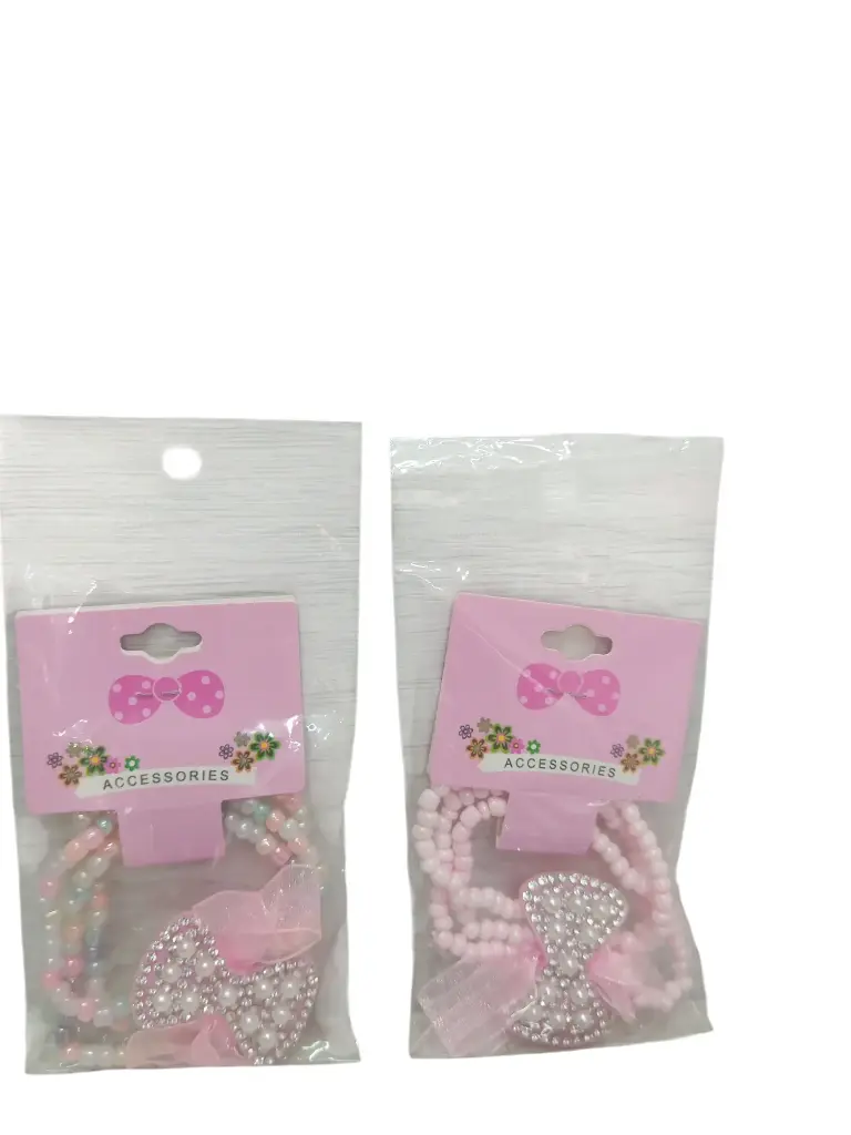 Pulsera Moño Perlas Niña Accesories