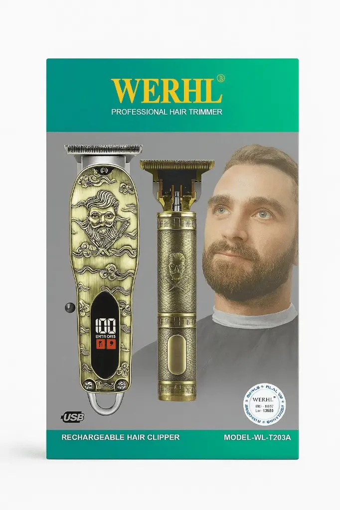 Maquina De Afeitar Electrica Werhl Profesional