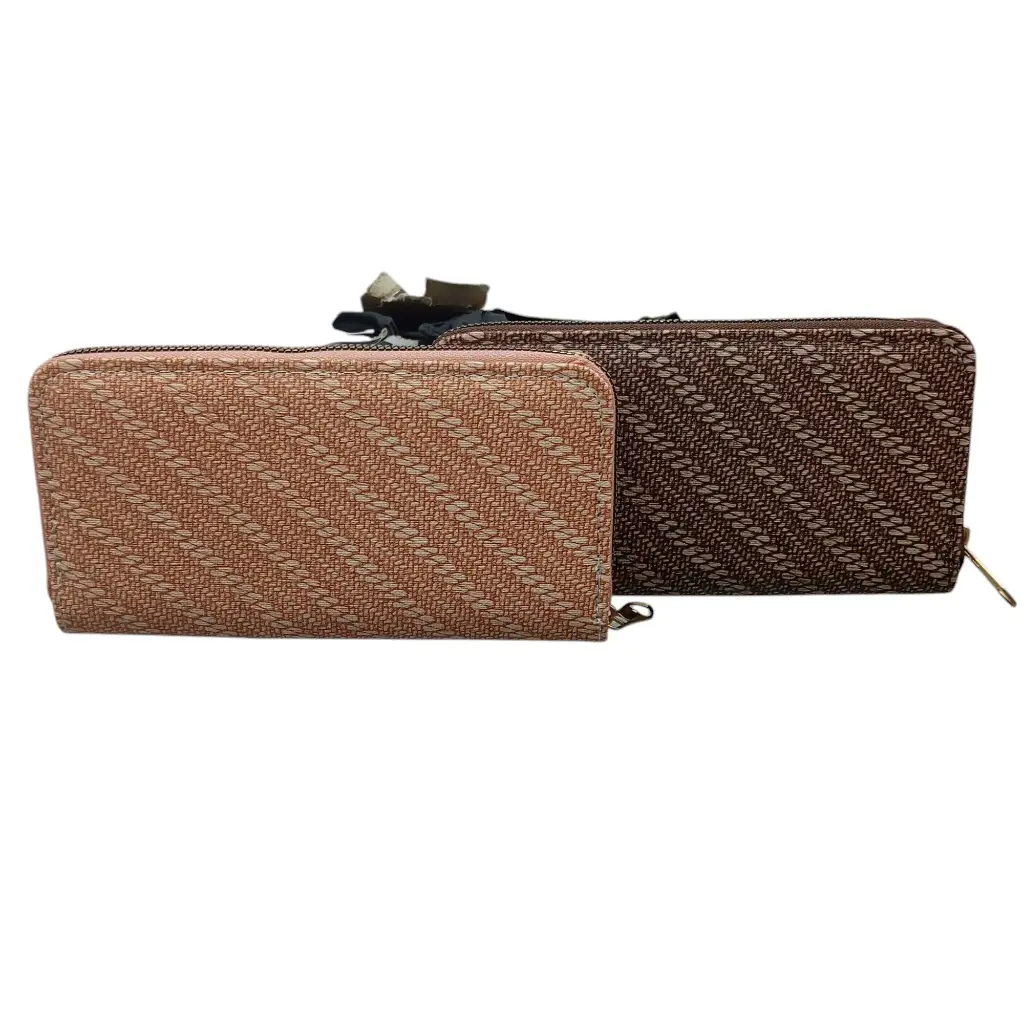 Billetera Con Semi Tejido