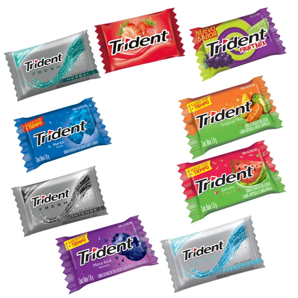 Dulce Triden Chicle Por Unidad