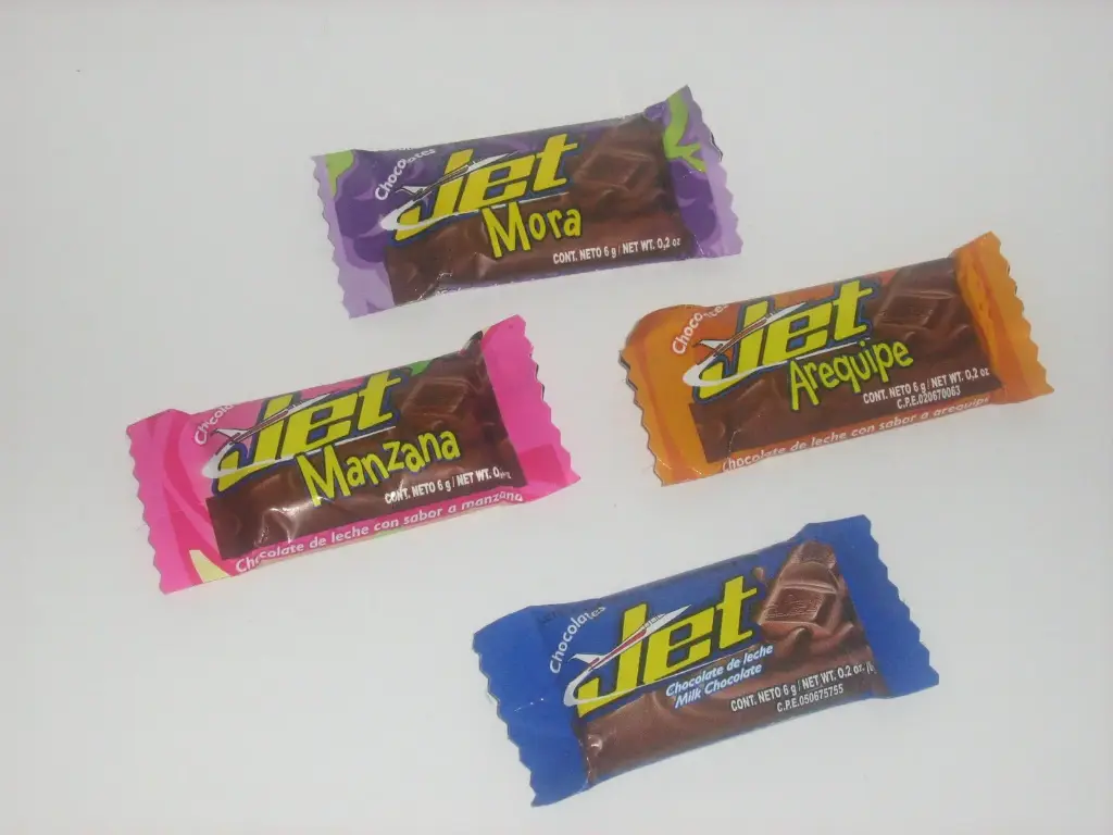 Chocolatina Mini Jet 6g