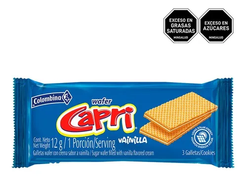 [6052] Galleta Capri Vainilla