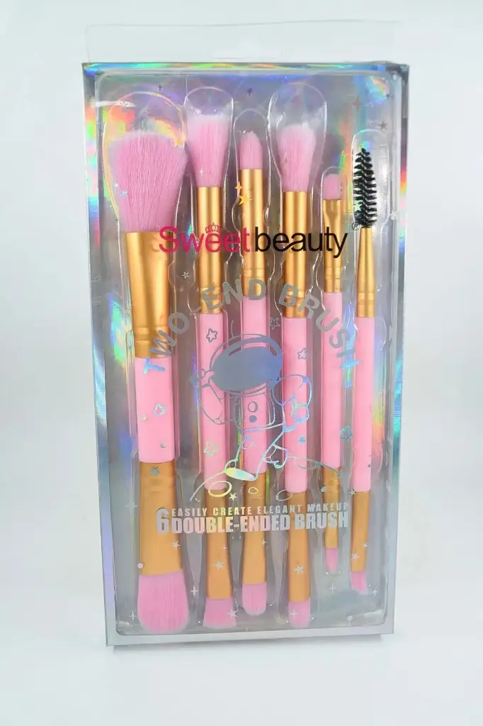 Kit De Brochas Sweet Beauty x6