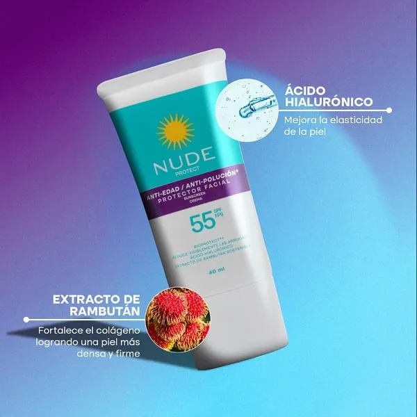 Protector Solar Nude 55 Spf 