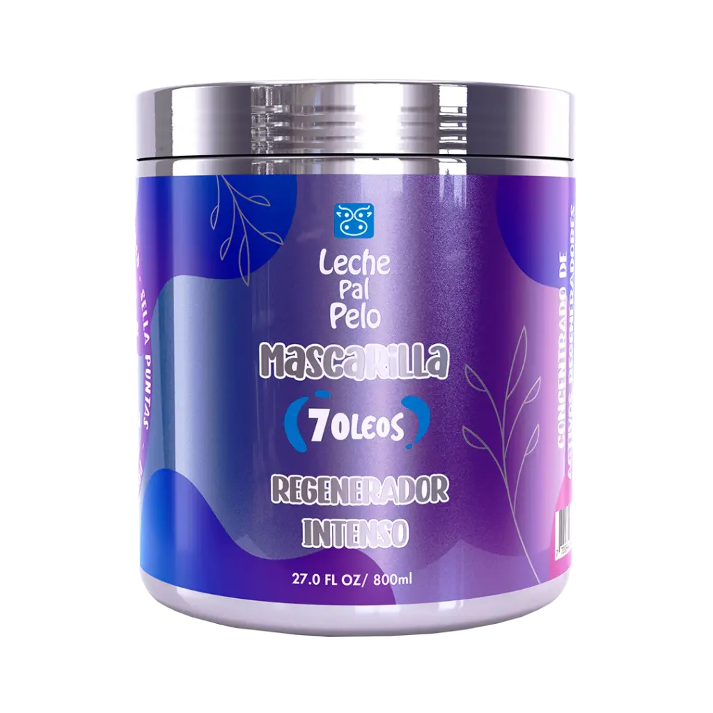 Leche Pal Pelo Mascarilla 7 Oleos  