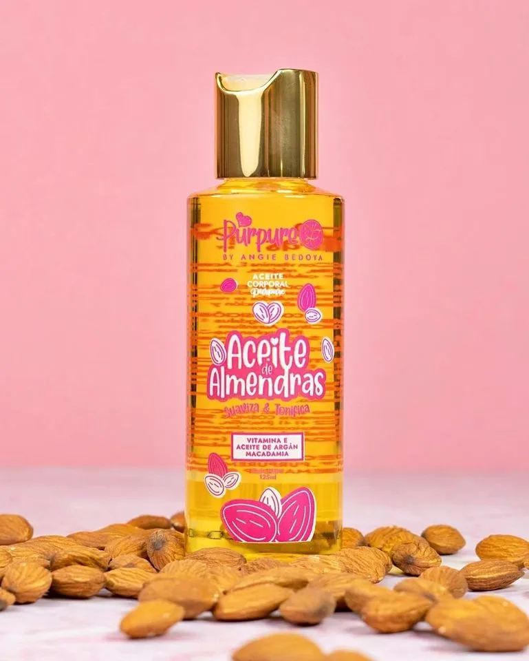 Aceite Corporal de almendras 125 ml Purpure