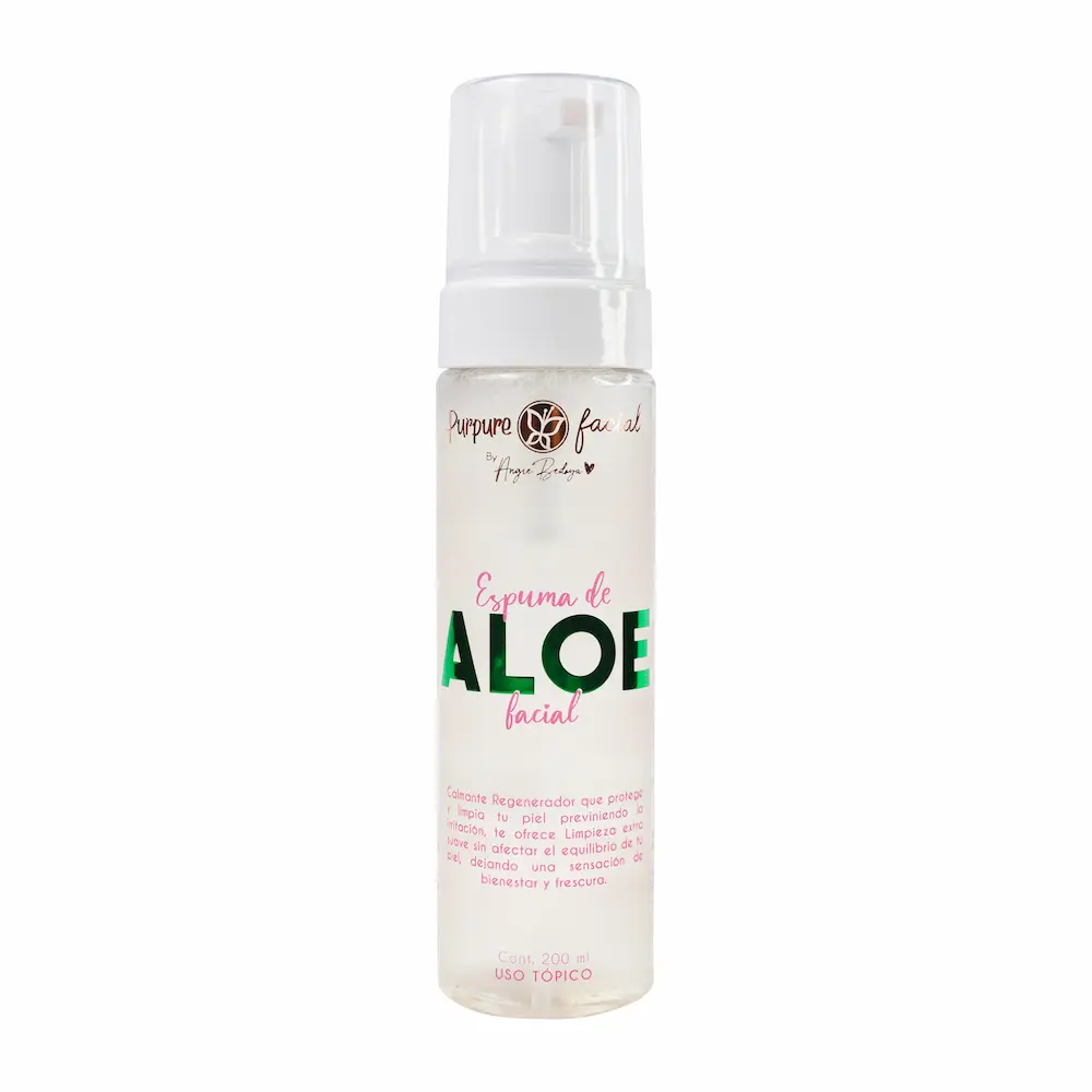Espuma Facial Aloe Vera (Piel Mixta) 200ML Purpure Facial