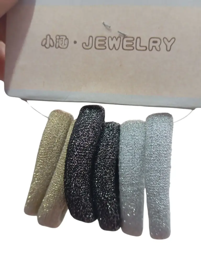 Moñas Escarchadas Jewelry